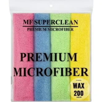 Superclean Mikrofiber Temizlik Bezi 200 Gsm 40 x 40 cm 4’lü Paket