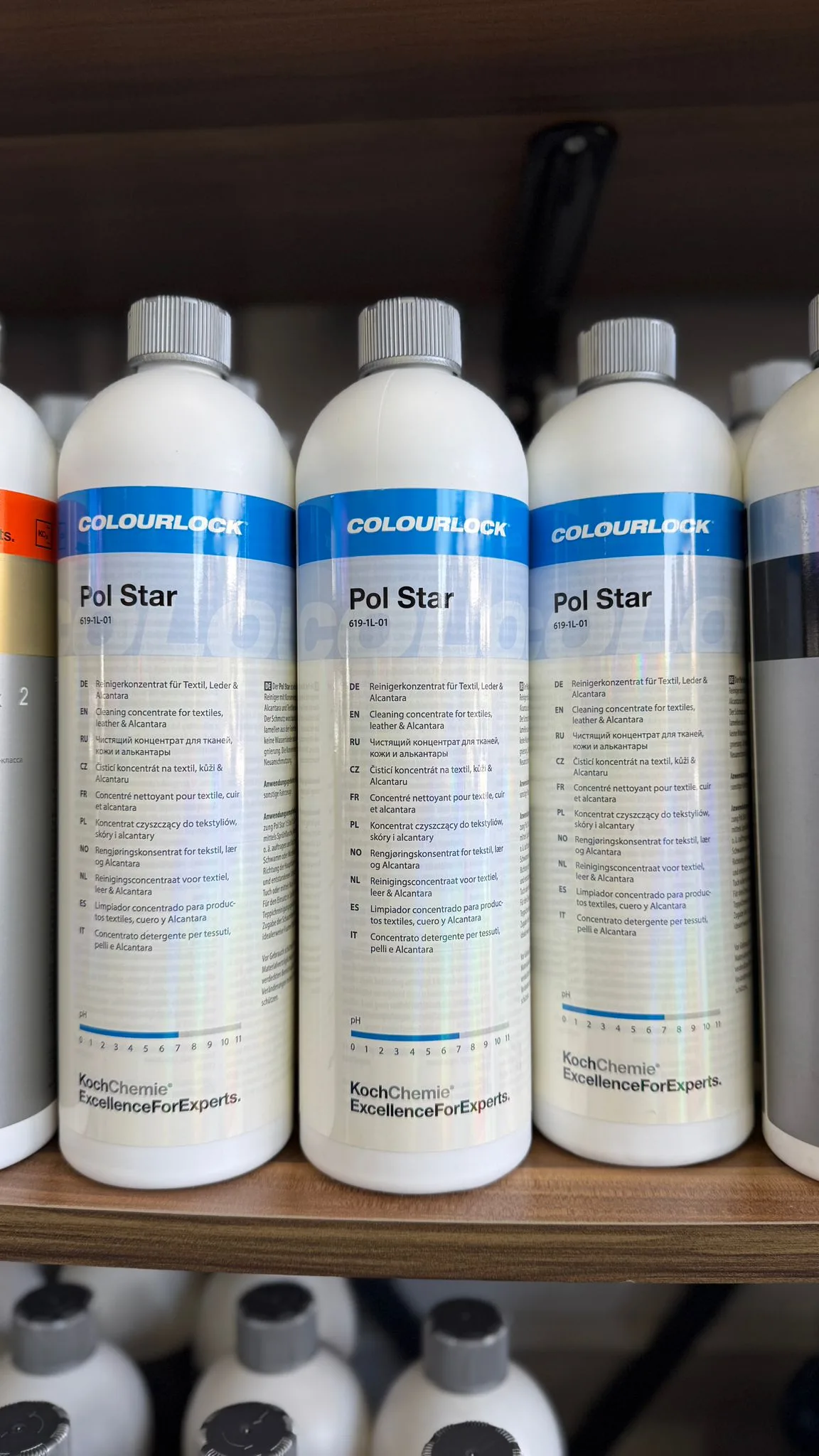 Koch Chemie PO – POL STAR – PH NÖTR Deri, Alcantara Döşeme Temizleyici 1 Litre Konsantre