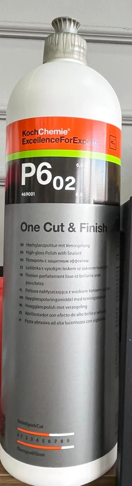 Koch Chemie P6.02 ONE CUT FINISH TEK ADIM PASTA 1 Litre Pasta Ve Boya Koruma