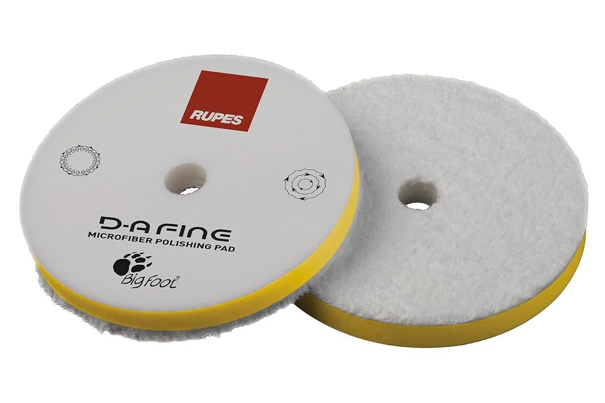 RUPES 9.MF130M Sarı – Orta Kesim Orbital Mikrofiber Polisaj Pedi