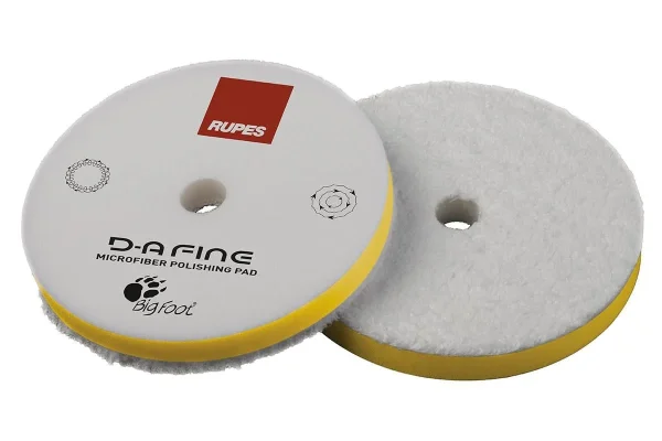 RUPES 9.MF160M Sarı – Orta Seviye Orbital Mikrofiber Ped Polisaj Süngeri