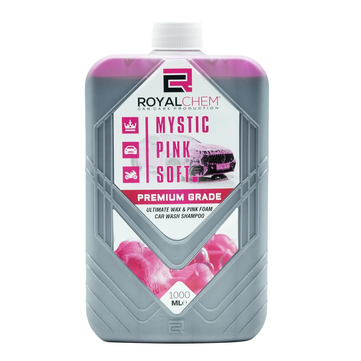 ROYALCHEM MYSTIC Pink Soft Pembe Araç Yıkama Şampuanı 1 LT