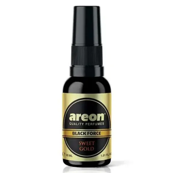 Areon Black Force 30 ML Sweet Gold Oto Araç Spreyi