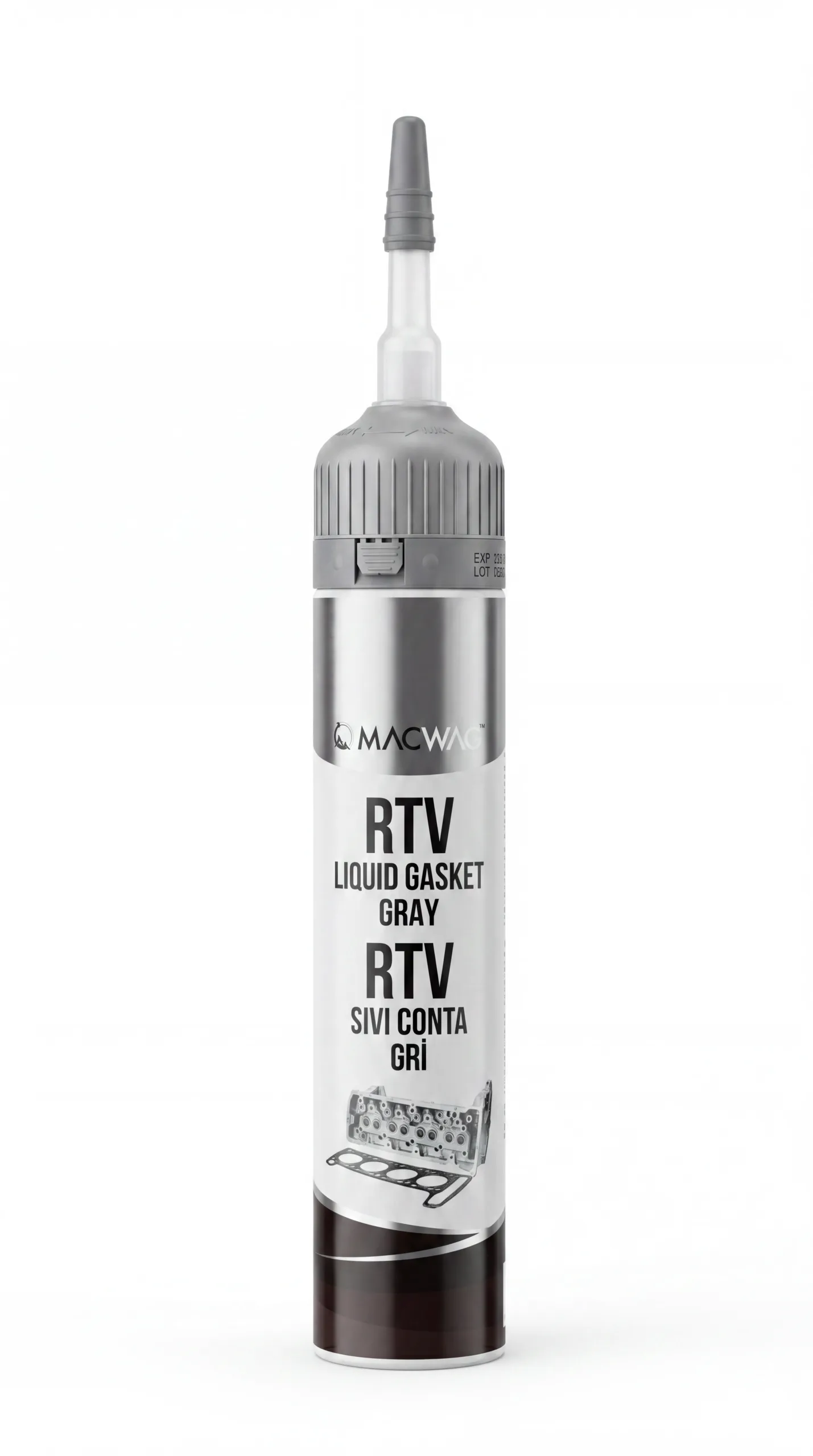 MACWAG RTV SIVI CONTA GRİ 200 ML
