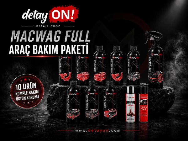 MACWAG FULL ARAÇ BAKIM PAKETİ 10 PARÇA